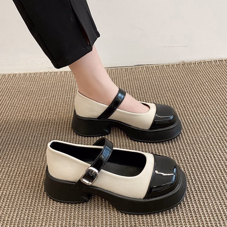 Giày Nữ Maryjane Nâng Đế, Giày Đốc Nữ Đế Bánh Mì Da Mềm Siêu Xinh 467 - Larita Fashion - Ảnh 4