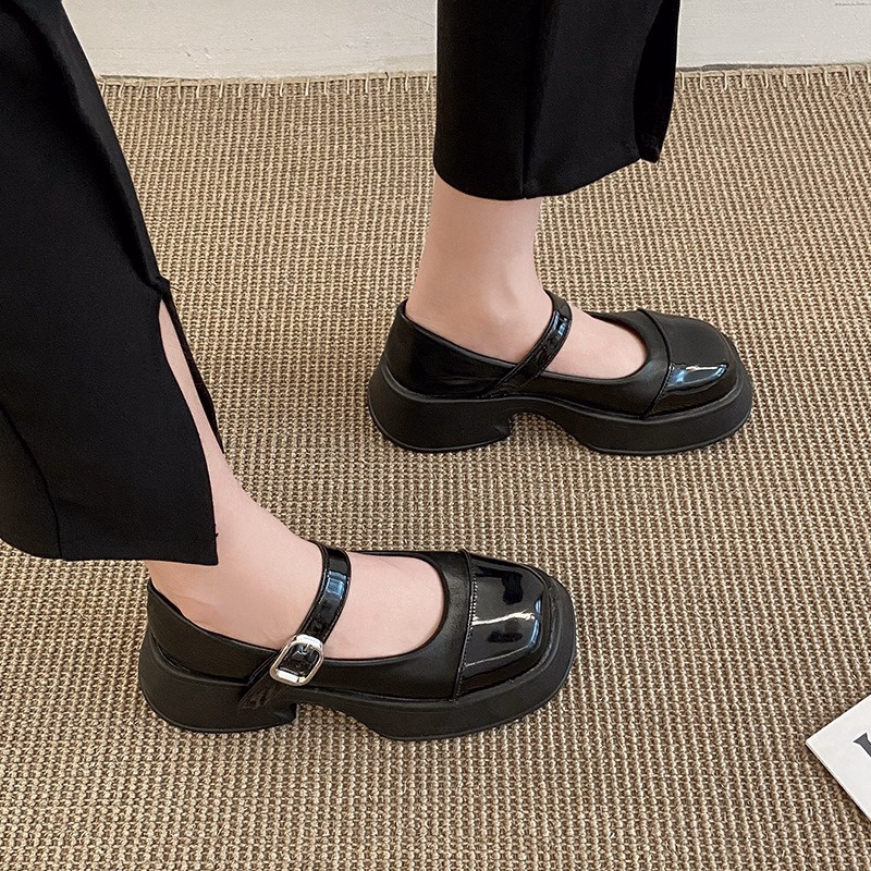 Giày Nữ Maryjane Nâng Đế, Giày Đốc Nữ Đế Bánh Mì Da Mềm Siêu Xinh 467 - Larita Fashion - Ảnh 10