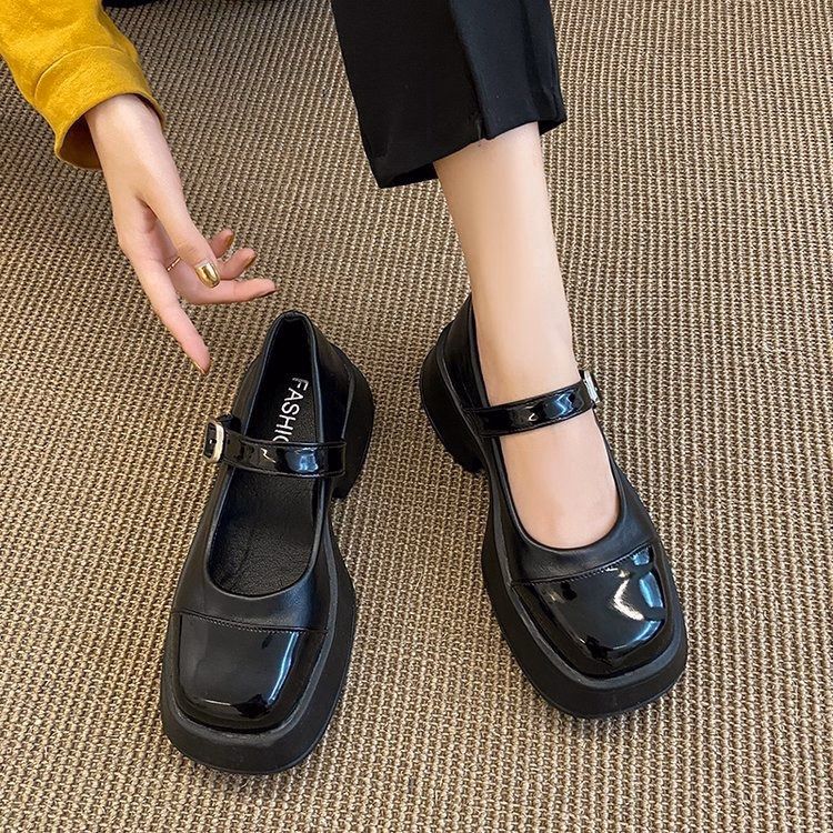 Giày Nữ Maryjane Nâng Đế, Giày Đốc Nữ Đế Bánh Mì Da Mềm Siêu Xinh 467 - Larita Fashion - Ảnh 8