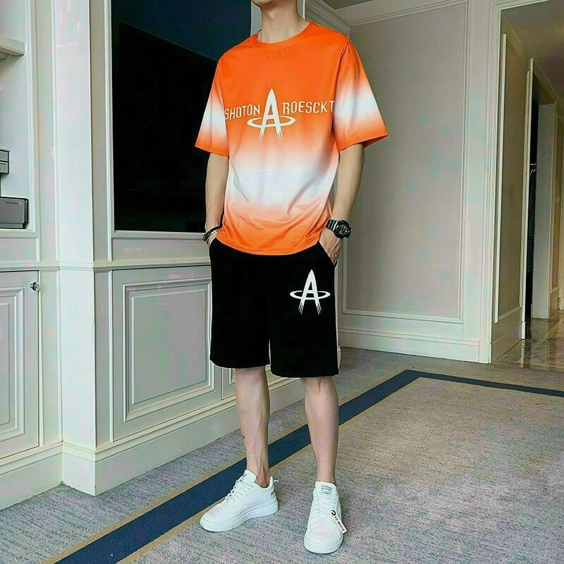 Đồ Bộ Thể Thao Nam Nữ Unisex 2 Tầng Màu Chữ A Mũi Tên - Ausa House - Ảnh 6