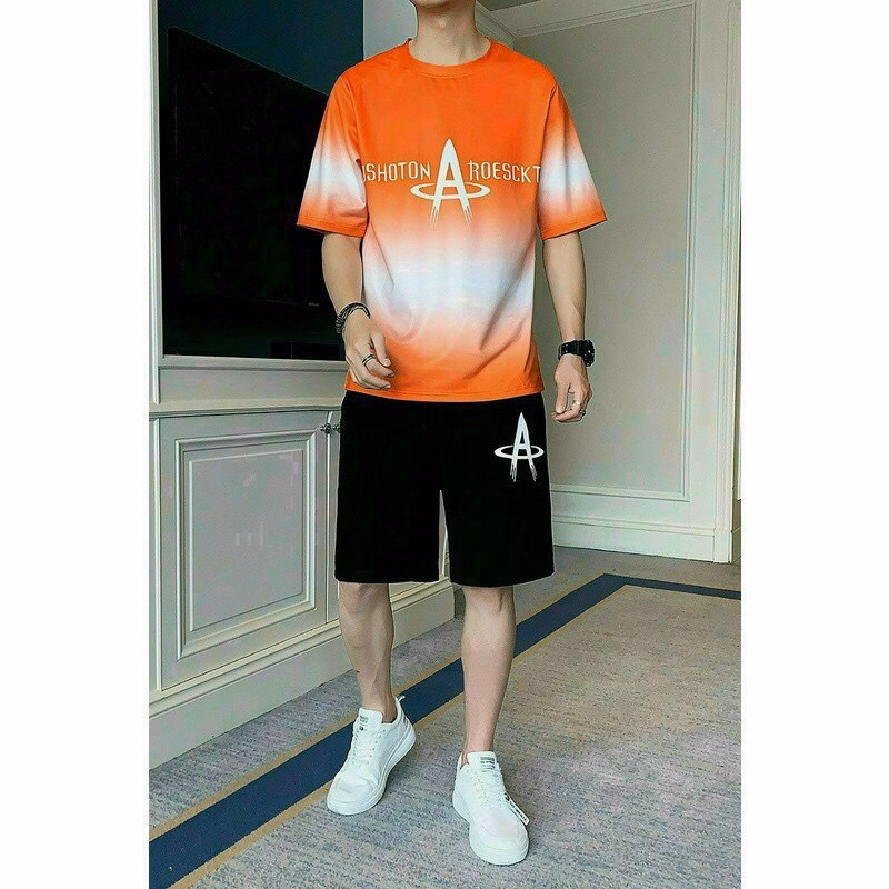 Đồ Bộ Thể Thao Nam Nữ Unisex 2 Tầng Màu Chữ A Mũi Tên - Ausa House - Ảnh 11