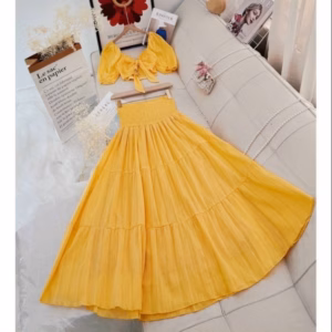 Đầm Maxi Moc King Xốp Chỉ V976H - Aine