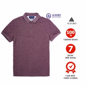 Áo Polo Nam Ngắn Tay Chất Liệu Cotton Cổ Phối Năng Động Trẻ Trung Algplo49 - Aligro