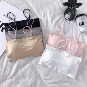 Áo Bra Su Đúc Trơn Có Mút Ngực 2 Dây Mát Lạnh Tập Gym/Yoga Thể Thao Dáng Crotop 311 - Larita Fashion