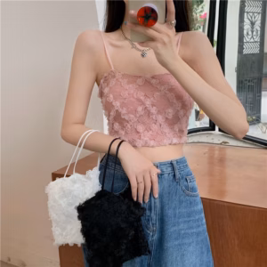 Áo Bra Nữ Ren Hoa Hồng Thêu Nổi 2 Dây Có Thun Bo Lưng Chun Giãn Hottrend Chất Cực Đẹp Sang Chảnh 316 - Larita Fashion