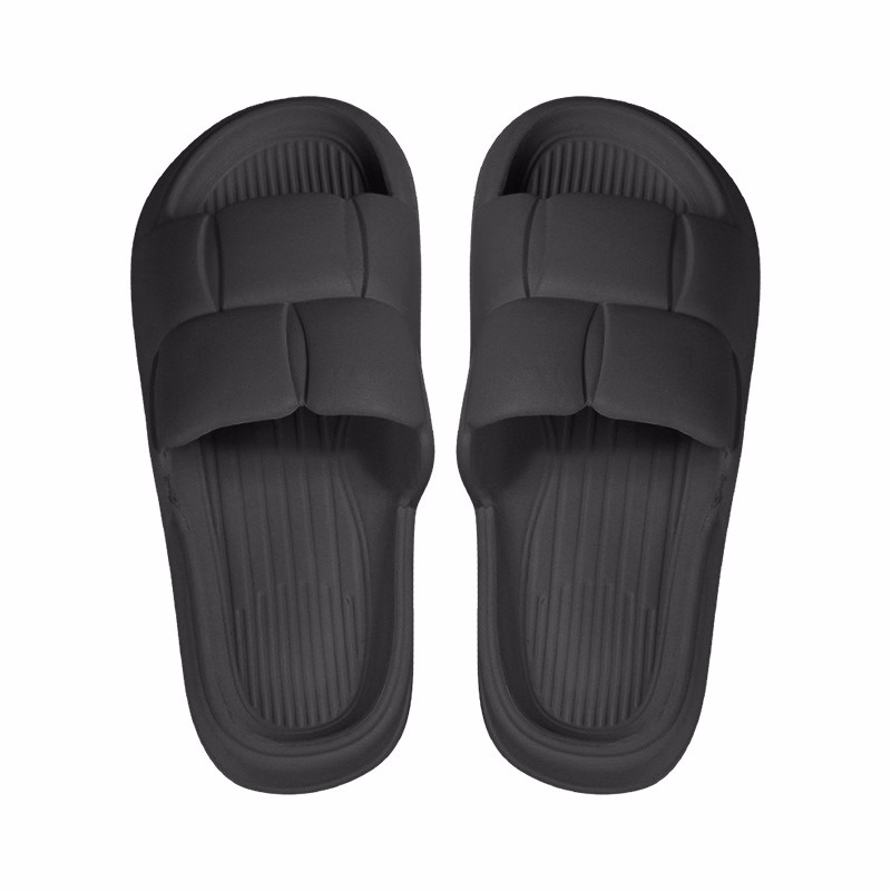 Dép Bánh Mỳ Đế Xốp Tăng Chiều Cao Quai Ngang Chống Mùi Vân Nổi Siêu Đẹp D064- Lady'S Passion - Ảnh 4