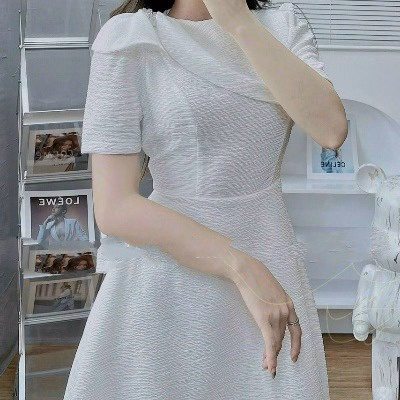 Đầm Xòe Dài Kèm Phụ Kiện Chất Xốp Gạo V948H - Lisa - Ảnh 5