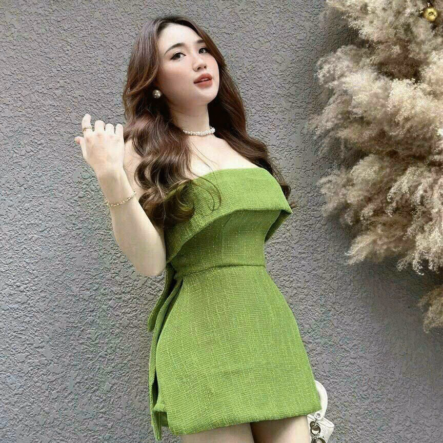 Set Áo Cúp Ngực Đính Nơ (Có Mút) V923H - Aine - Ảnh 2