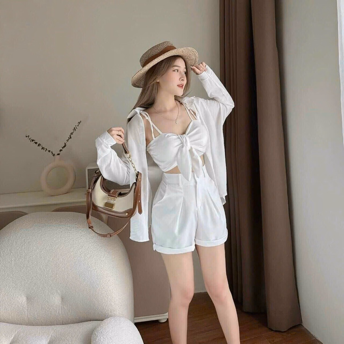 Set Bộ Cotton Lạnh 3 Món V914H - Lisa - Ảnh 8