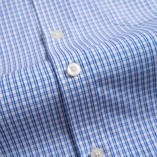 Áo Sơ Mi Nam Cộc Tay Bamboo Kẻ Caro Navy Algs-C120 - Aligro - Ảnh 8