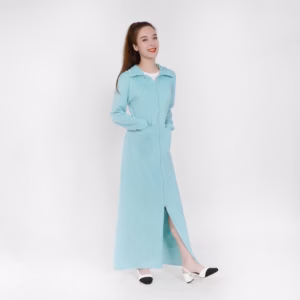 Áo Choàng Nắng Dáng Dài, Thiết Kế Xẻ Tà Phối 2 Túi Phía Trước Tiện Lợi Slcxan06 - Chipxinhxk