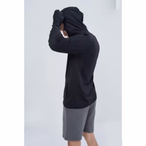 Áo Chống Nắng Nam Kèm Túi Cuộn, Thiết Kế 1 Lớp Thông Hơi Có Mũ Trùm Đầu Slcxan09 - Chipxinhxk