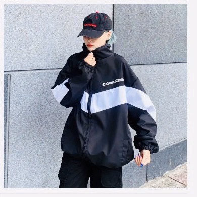 Áo Khoác Bomber Dù Calem .Club Nam Nữ Form Rộng Unisex Gu006 - Sam Store - Ảnh 2