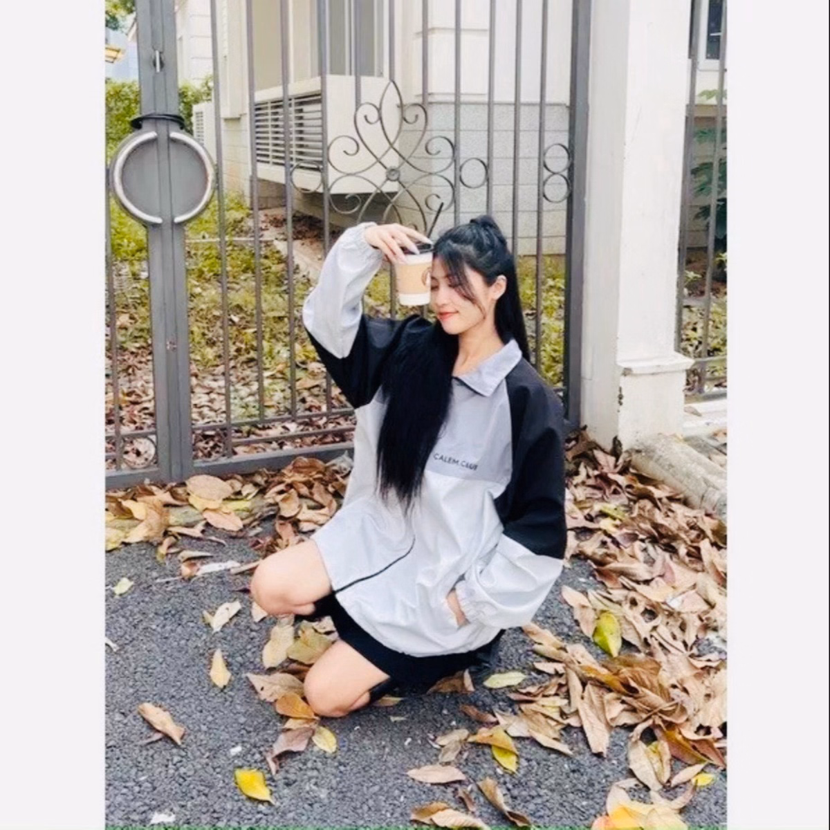 Áo Khoác Bomber Dù Calem .Club Nam Nữ Form Rộng Unisex Gu006 - Sam Store - Ảnh 7