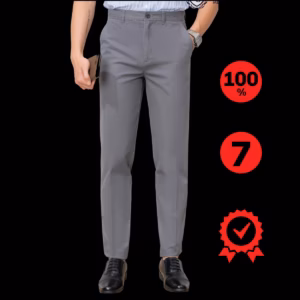 Quần Kaki Nam Ghi Đậm Algk058 - Aligro