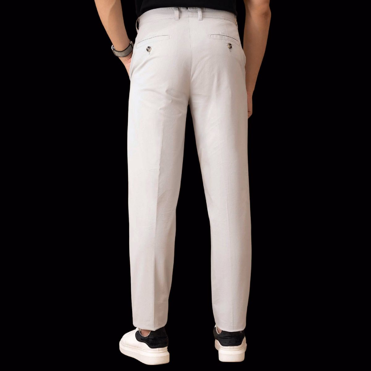 Quần Kaki Nam Be Nhạt Algk060 - Aligro - Ảnh 3