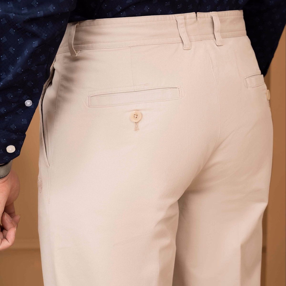 Quần Kaki Màu Ghi Trắng Algk062 - Aligro - Ảnh 5