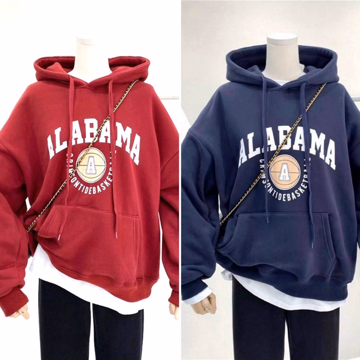 Áo Khoác Hoodie Nỉ Alabama Nam Nữ Unisex Gu010 - Sam Store - Ảnh 5