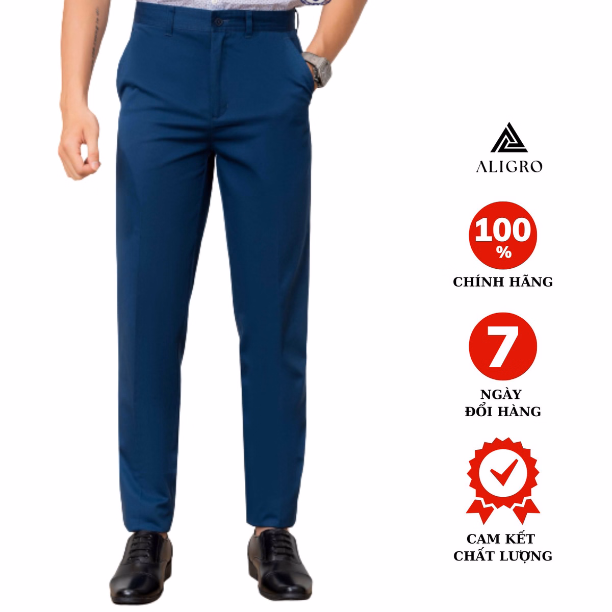 Quần Kaki Xanh Đen Algk063 - Aligro