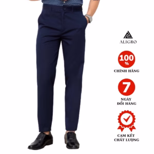 Quần Kaki Xanh Than Algk065 - Aligro