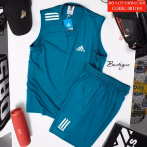 Bộ Thể Thao Nam Tank-Top Chất Liệu Vải Thun Lạnh Vân Chìm - Men’S Style