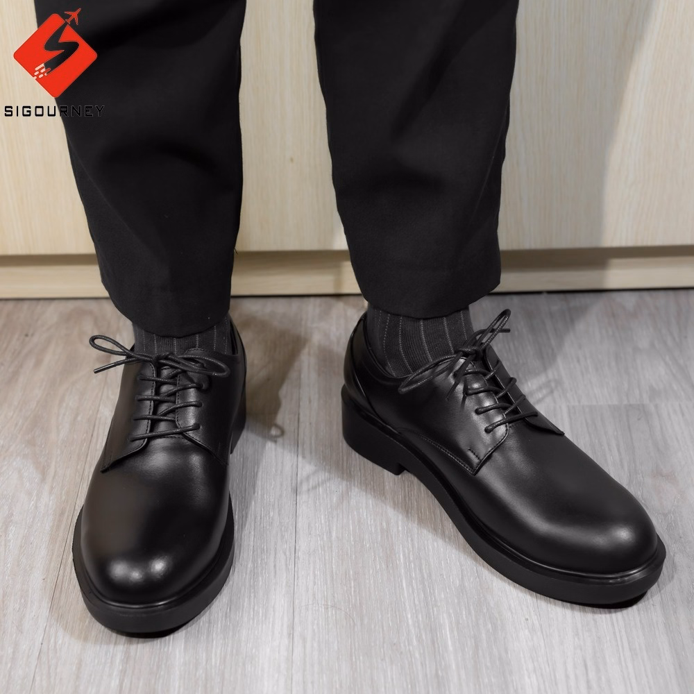 Giày Chunky Derby Da Bò Nappa Sig37 Phong Cách Trẻ Trung Thanh Lịch - Sigourney - Ảnh 8