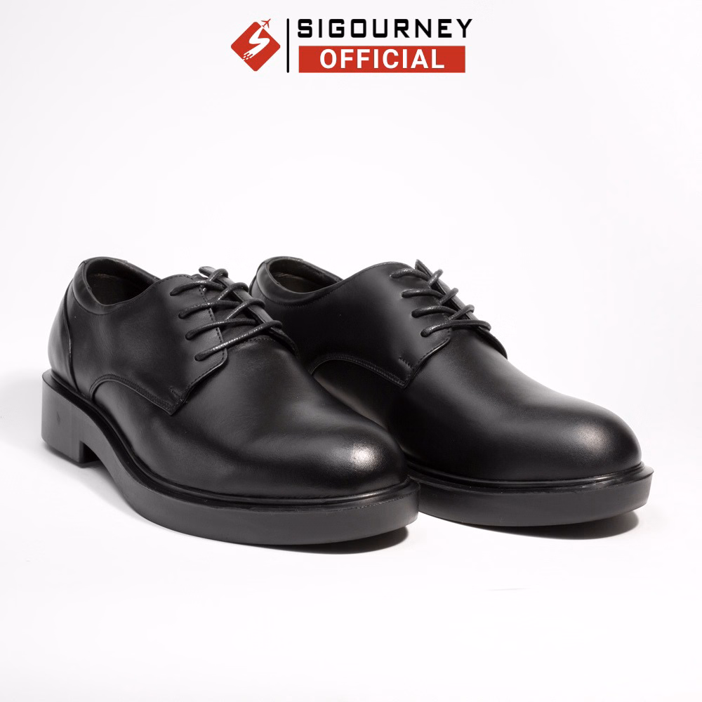 Giày Chunky Derby Da Bò Nappa Sig37 Phong Cách Trẻ Trung Thanh Lịch - Sigourney