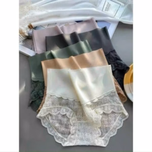 Quần Gen Su Lưng Ren Hoa Sexy Chống Hằn Vòng Mông Dành Cho Nữ Siêu Xinh Từ 40-70Kg