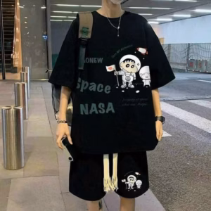 Đồ Bộ Nam Nữ Mặc Nhà In Hình Phi Hành Gia Trendy Freesize Sht77 - Shthouse