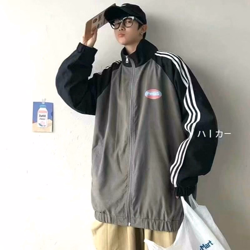 Áo Khoác Dù Bomber Penta.Q Form Rộng Gu017 - Sam Store - Ảnh 4