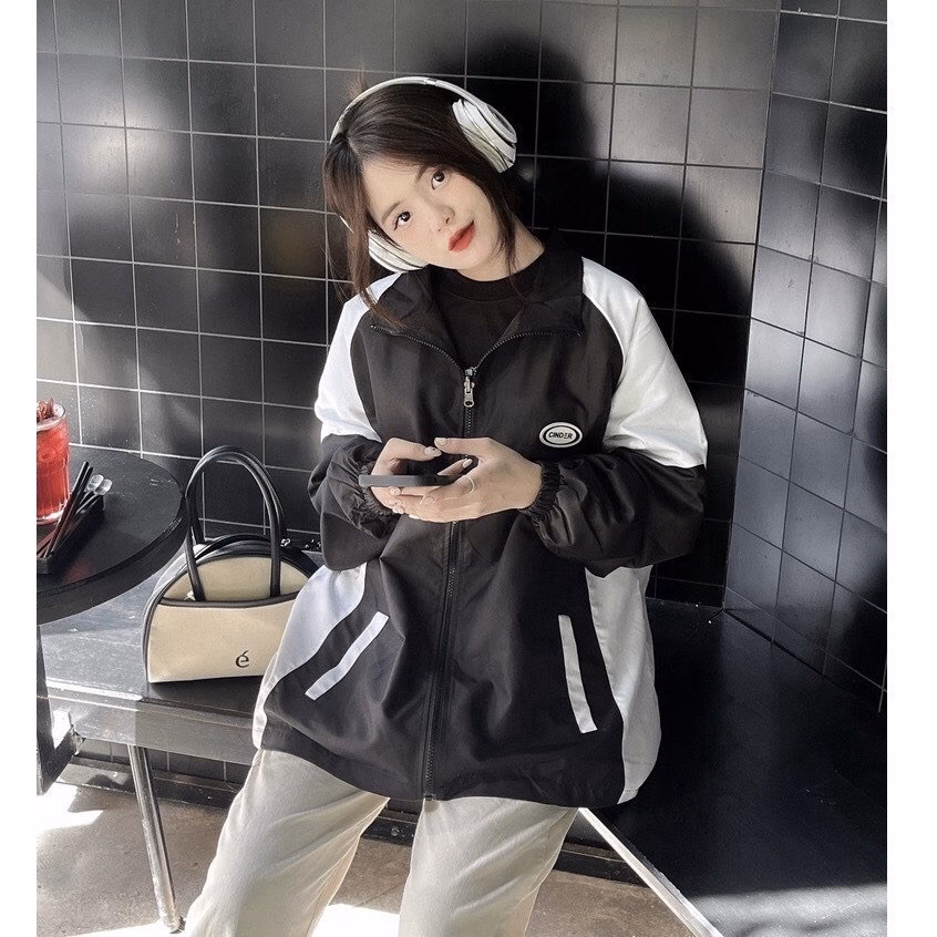 Áo Khoác Dù Bomber Cinder Form Rộng 2 Lớp Gu017 - Sam Store - Ảnh 4