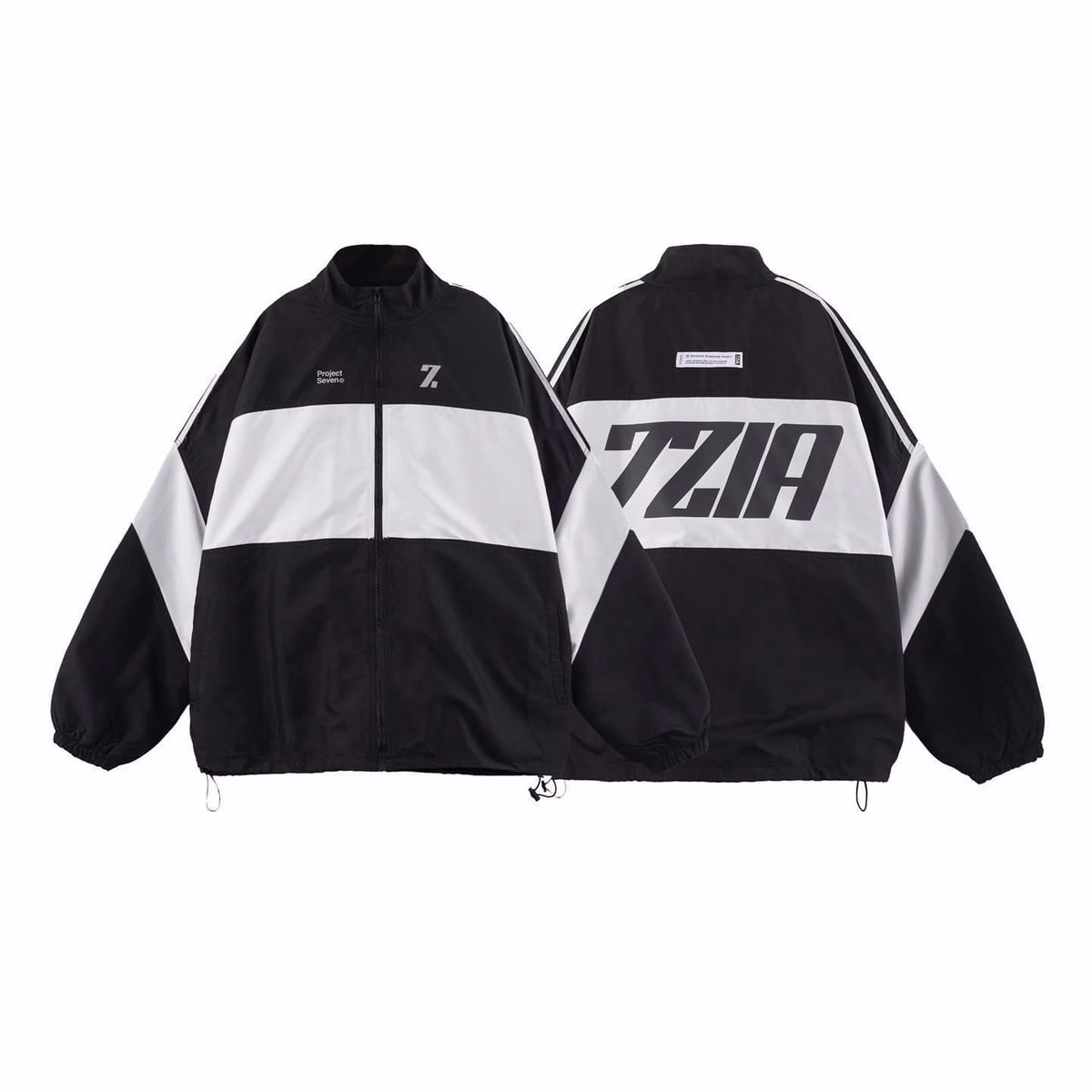 Áo Khoác Dù Bomber 7Zia Logo 2023 Form Rộng 2 Lớp Gu018 - Sam Store - Ảnh 2