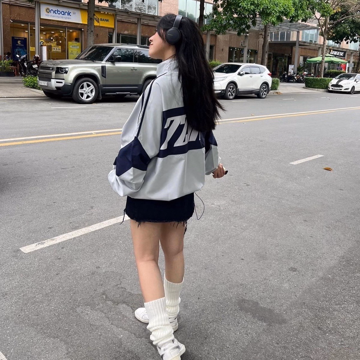 Áo Khoác Dù Bomber 7Zia Logo 2023 Form Rộng 2 Lớp Gu018 - Sam Store - Ảnh 10