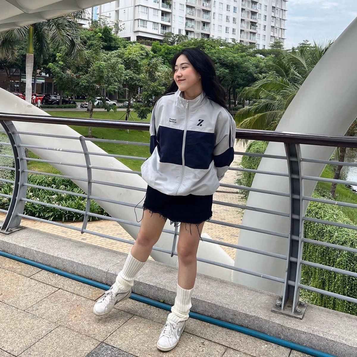 Áo Khoác Dù Bomber 7Zia Logo 2023 Form Rộng 2 Lớp Gu018 - Sam Store - Ảnh 11