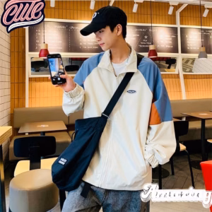 Áo Khoác Dù Bomber Dù Phối Màu Nam Nữ Form Rộng 2 Lớp Gu019 - Sam Store