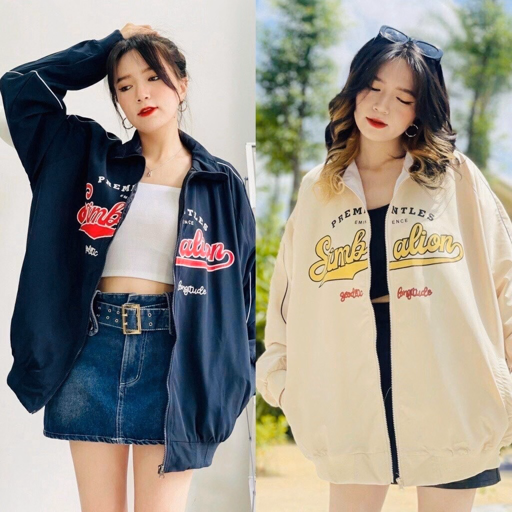 Áo Khoác Dù Bomber Simbalion 2023 Form Rộng 2 Lớp Gu020 - Sam Store - Ảnh 5