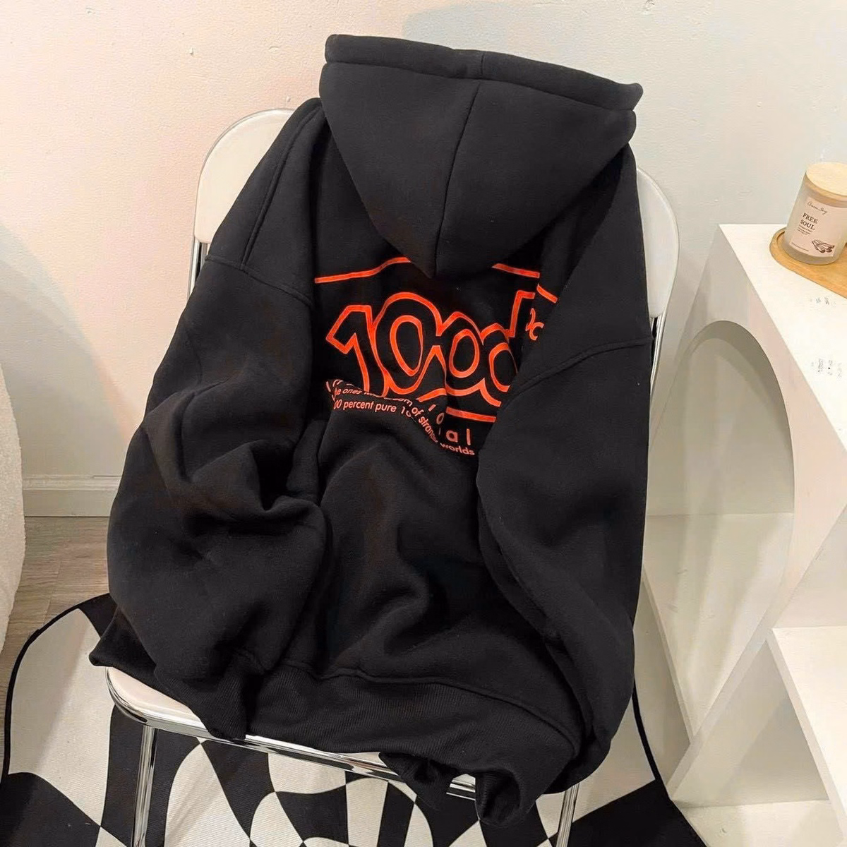 Áo Khoác Nữ Chất Nỉ Ngoại Mềm Mịn In Chữ 1000K Siêu Xinh Tp242 - Golden Dream - Ảnh 5