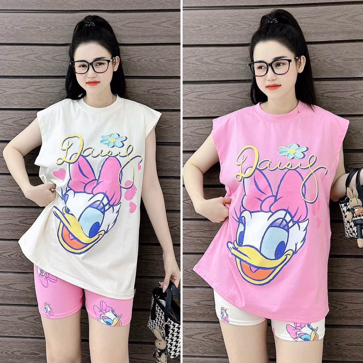 Set Bộ Đồ Nữ Thun Áo Form Rộng Cánh Dơi Mix Quần Ngố Bt07 - Nana House