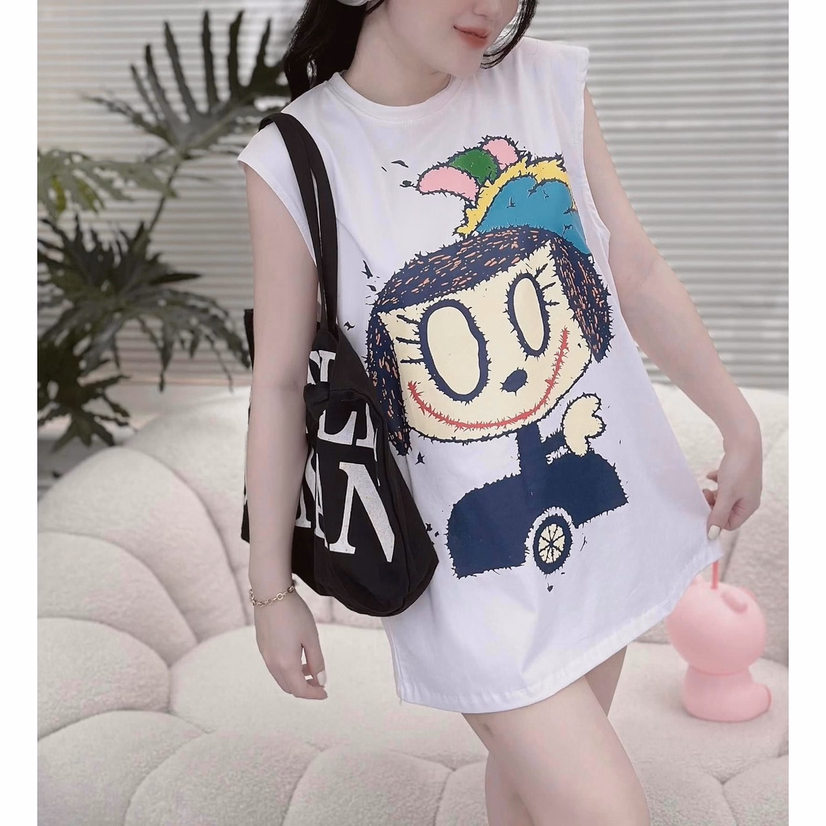 Set Bộ Đồ Nữ Áo Cánh Dơi Siêu Cute Bt37 - Nana House - Ảnh 5