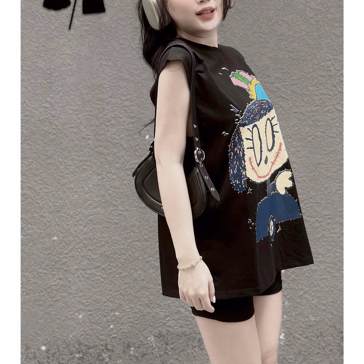 Set Bộ Đồ Nữ Áo Cánh Dơi Siêu Cute Bt37 - Nana House - Ảnh 3