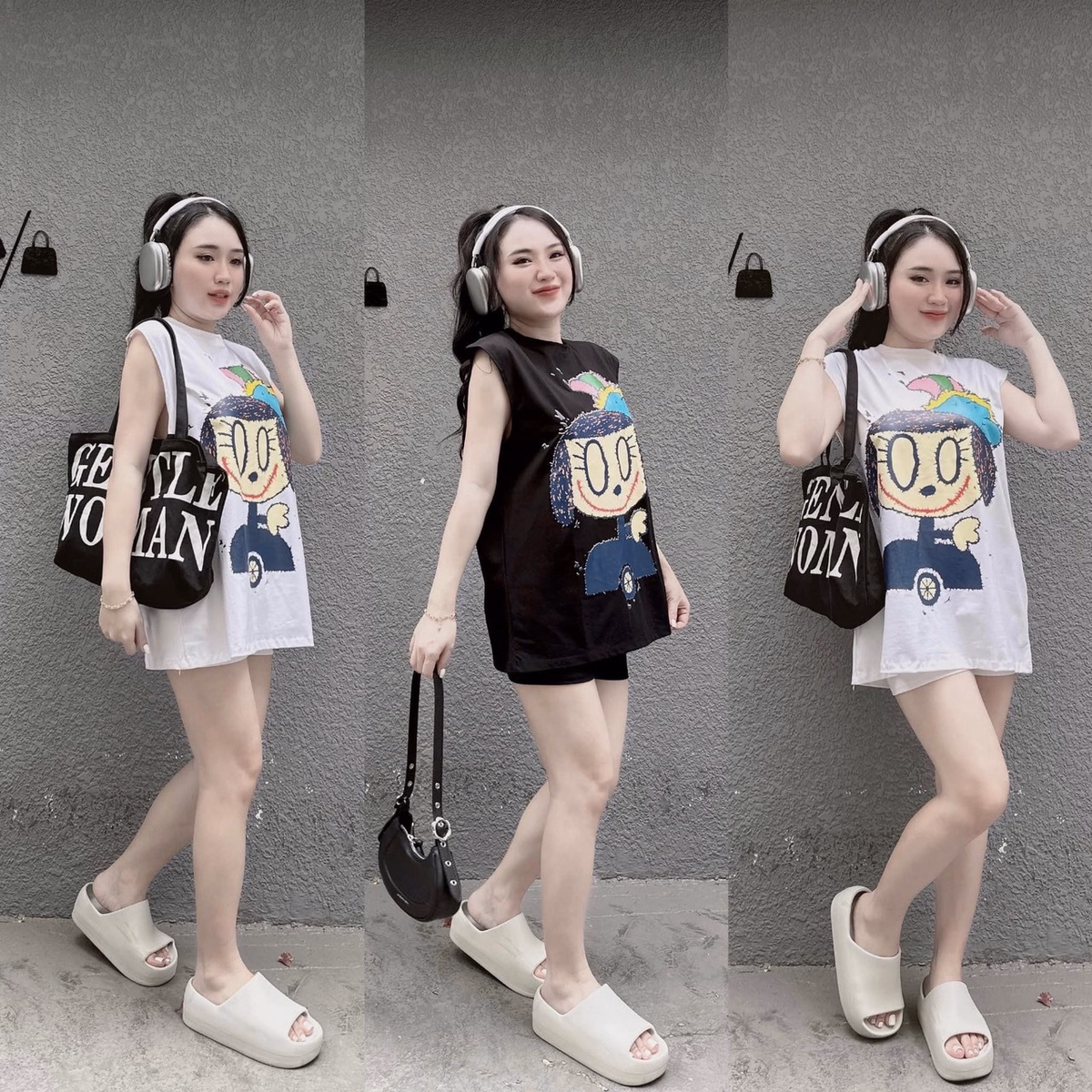 Set Bộ Đồ Nữ Áo Cánh Dơi Siêu Cute Bt37 - Nana House