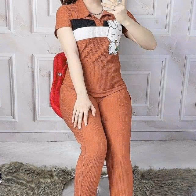 Set Bộ Đồ Nữ Xốp Nhập Thêu Thỏ Bt208 - Nana House - Ảnh 2