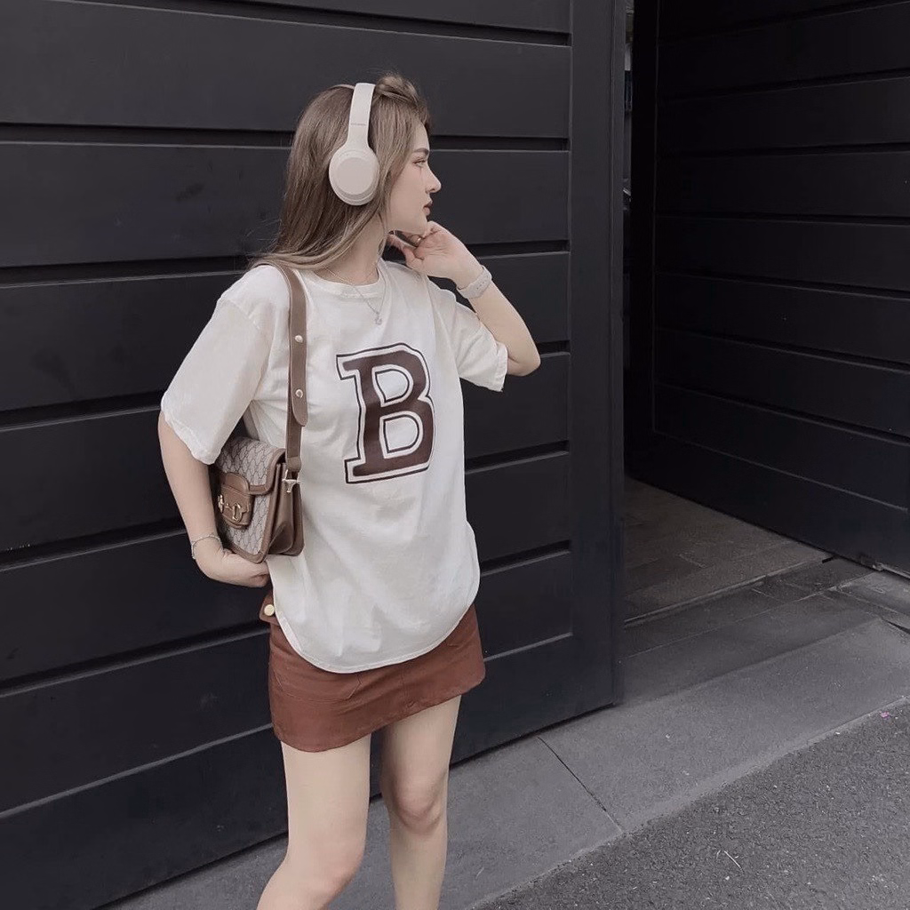 Set Bộ Đồ Nữ Thun Cotton Mix Chân Váy Chữ A Siêu Xinh Sa52 - Sam Store - Ảnh 5