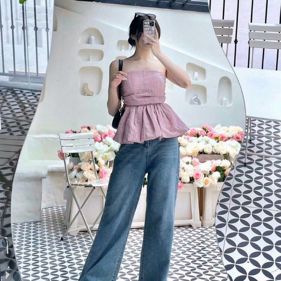 Áo Ống Cúp Ngực Quảng Châu Phồng Xòe Babydoll - Be Yourself - Ảnh 6