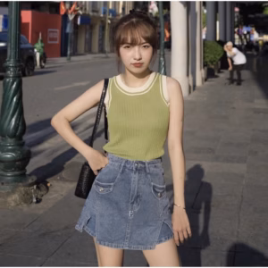 Áo Sát Nách Chất Montoghi Viền Phối Màu Hot Trend Slcxa185 - Chipxinhxk