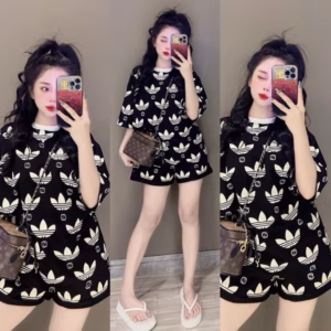 Set Bộ Thun Nữ In 3D Form Rộng Sa58 - Sam Store