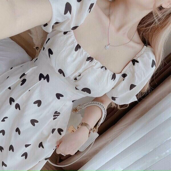 Đầm Váy Kate Lụa Cổ Vuông Cách Điệu Nơ Bản To Sau Lưng Bt689 - Nana House - Ảnh 3