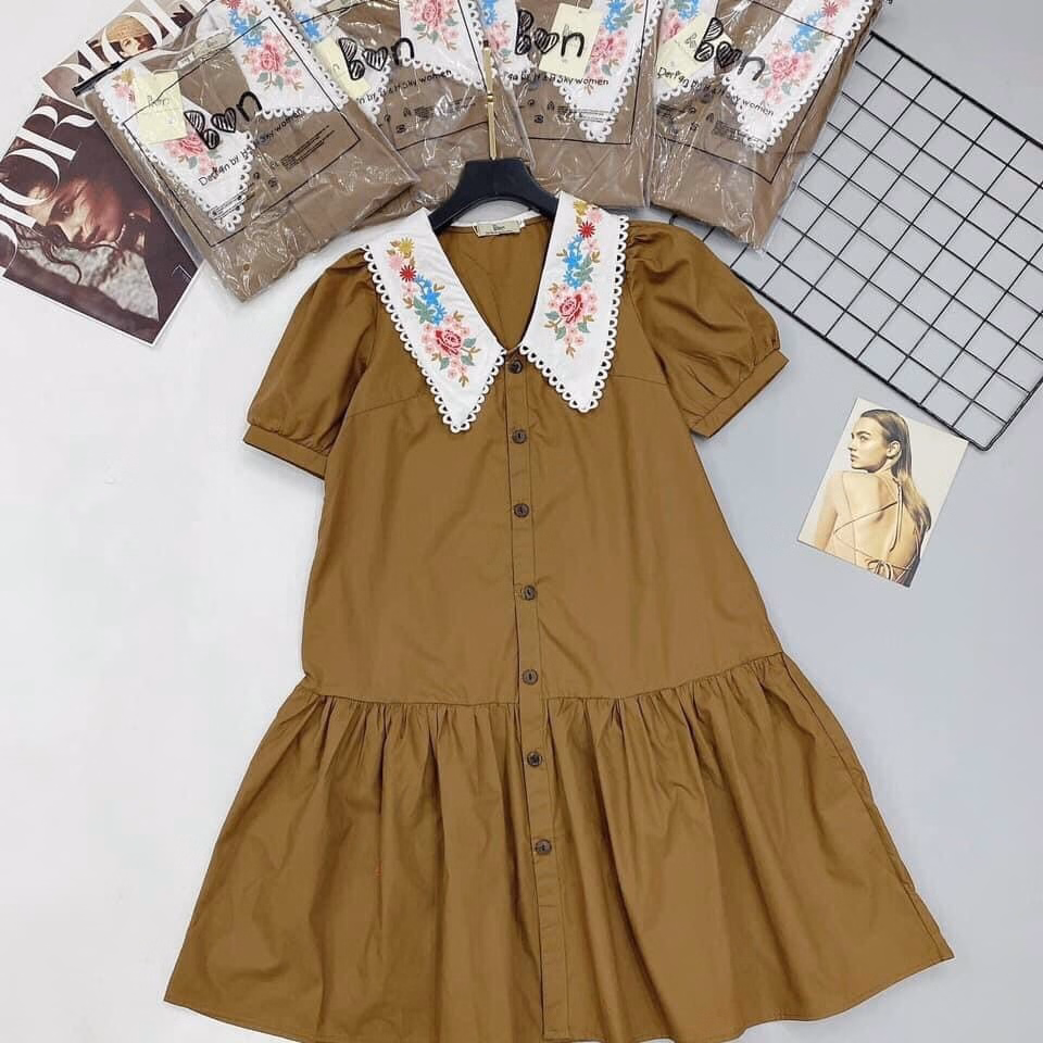 Đầm Váy Nữ Kate Cổ Sen Form Đuôi Cá Bt589 - Nana House - Ảnh 5