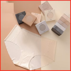 Quần Lót Nữ Su Thạch Băng Lụa Không Viền, Kháng Khuẩn Hộp Mini Siêu Tàng Hình Ctb275 - Bechip