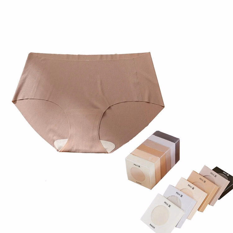 Quần Lót Nữ Su Thạch Băng Lụa Không Viền, Kháng Khuẩn Hộp Mini Siêu Tàng Hình Ctb275 - Bechip - Ảnh 2